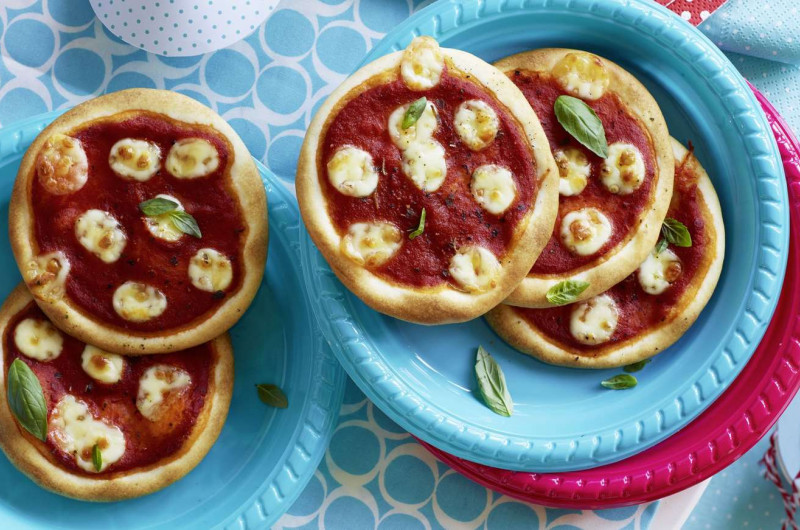 Pizzas à p’tits pois