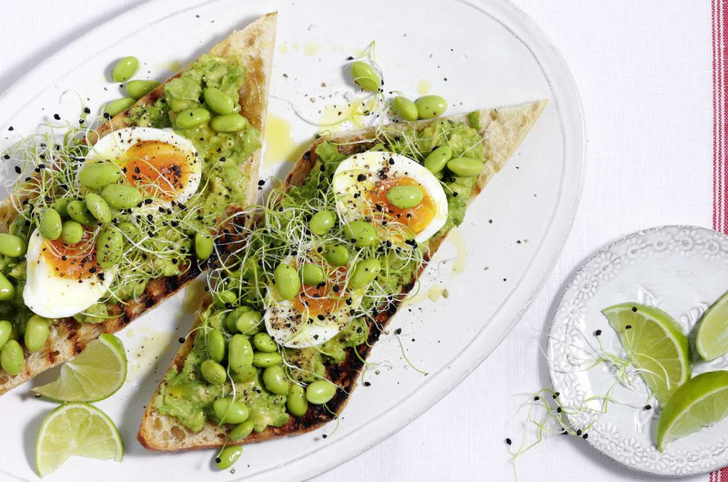 Edamame sur baguette
