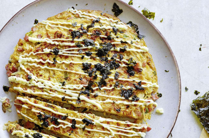 Omelette aux shirataki