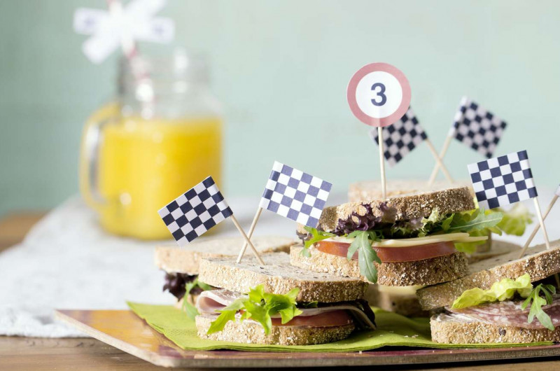 Sandwiches arrêt ravitaillement
