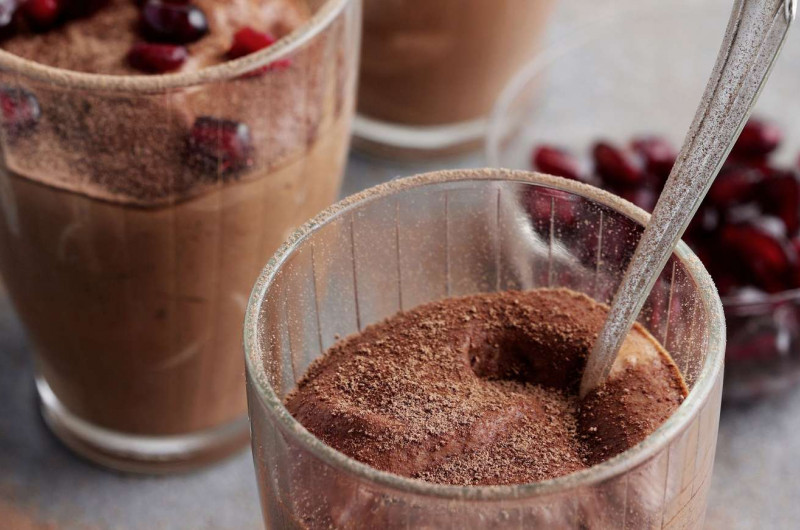 Crème au chocolat et à l’avocat
