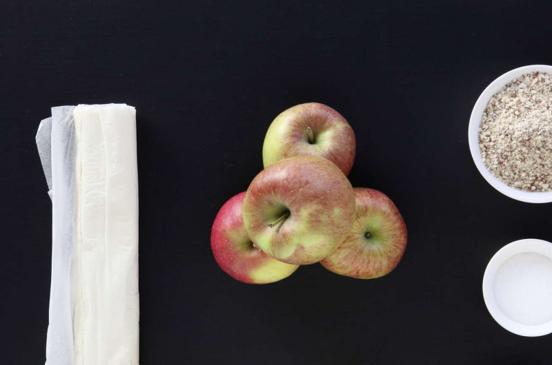 Pommes en croûte
