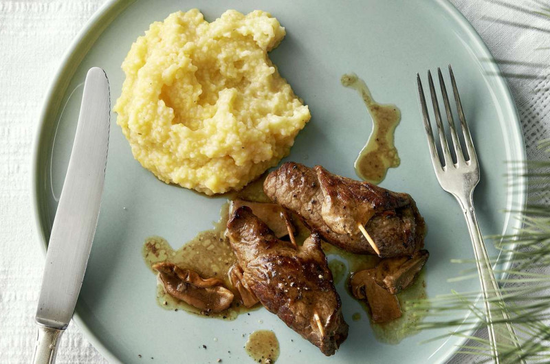 Paupiettes de bœuf aux tomates et artichaut