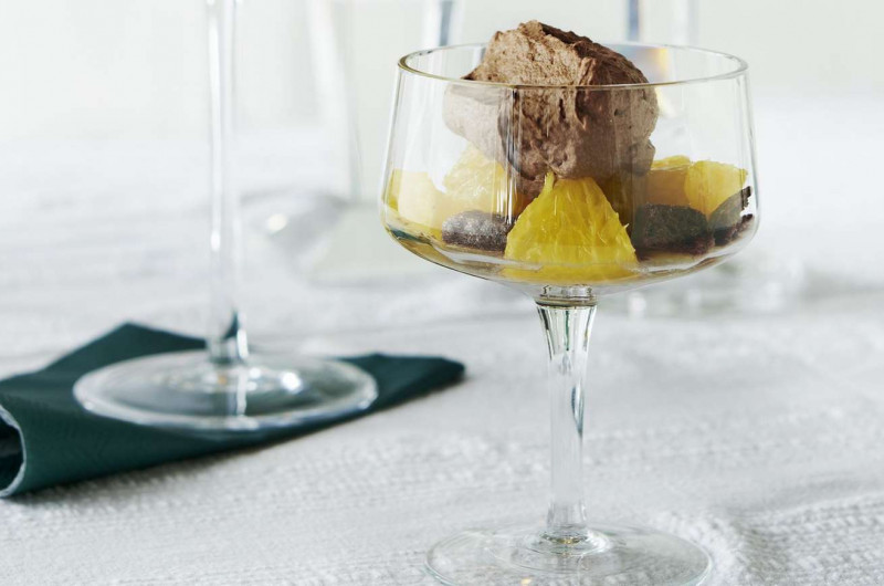 Mousse au chocolat épicée