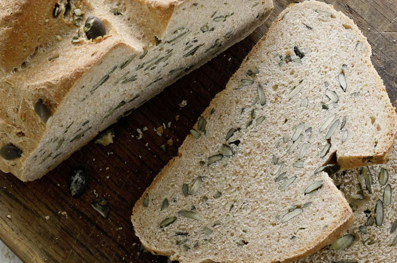 Pain aux graines de courge
