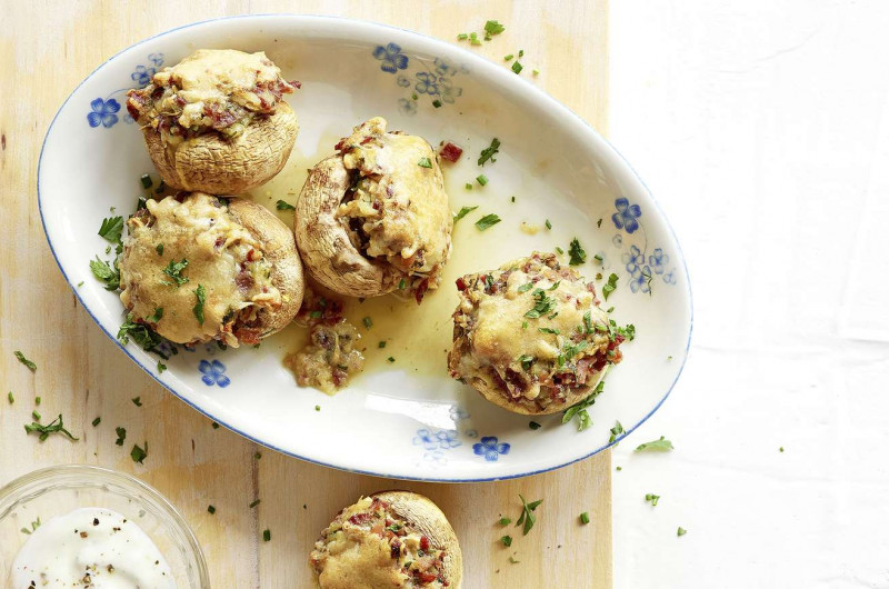 Champignons de Paris farcis