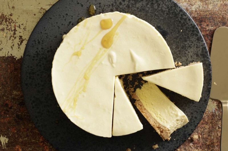 Tourte glacée au miel de sapin