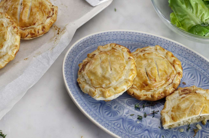 Pies au gruyère et à la poire