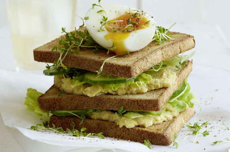Club sandwich végétarien