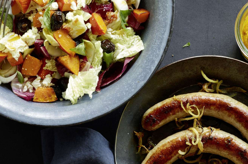 Salade d’hiver avec olives et feta
