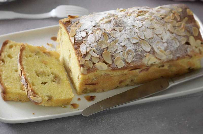 Cake à la rhubarbe