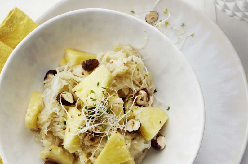 Salade de choucroute à l’ananas