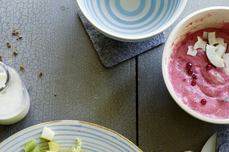 Porridge scandinave