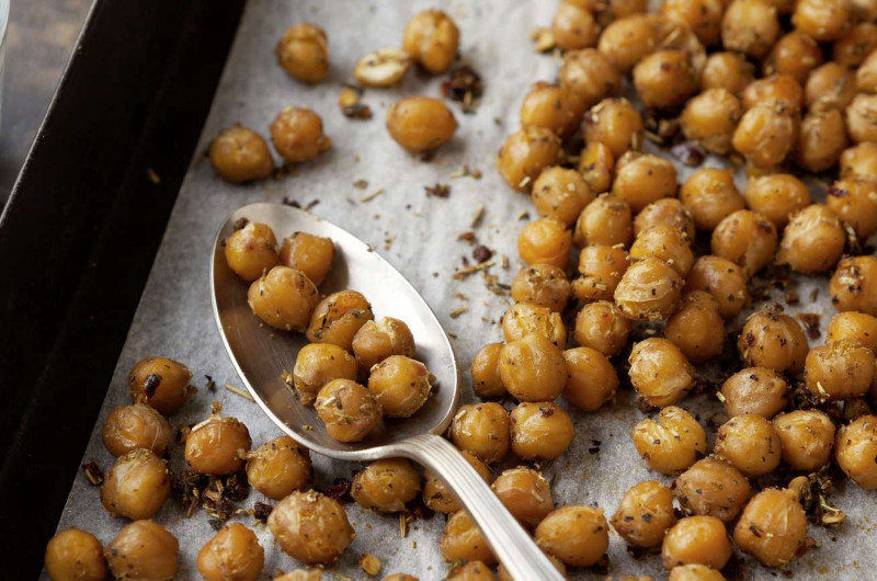 Pois chiches au four