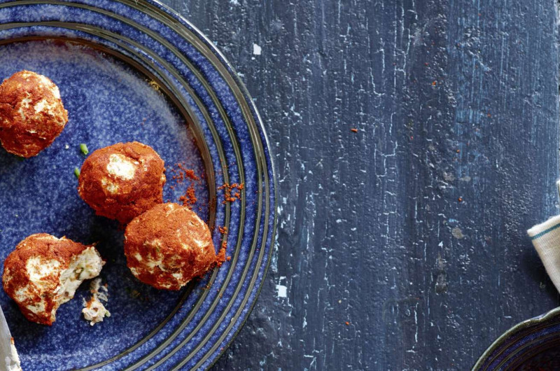 Boulettes au paprika et au fromage frais