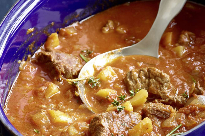 Goulache de bœuf au paprika