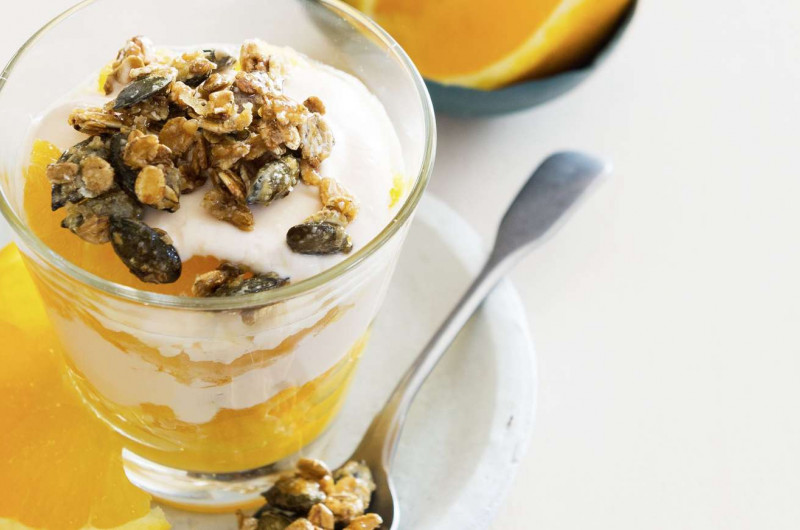 Trifle croustillant à l’orange