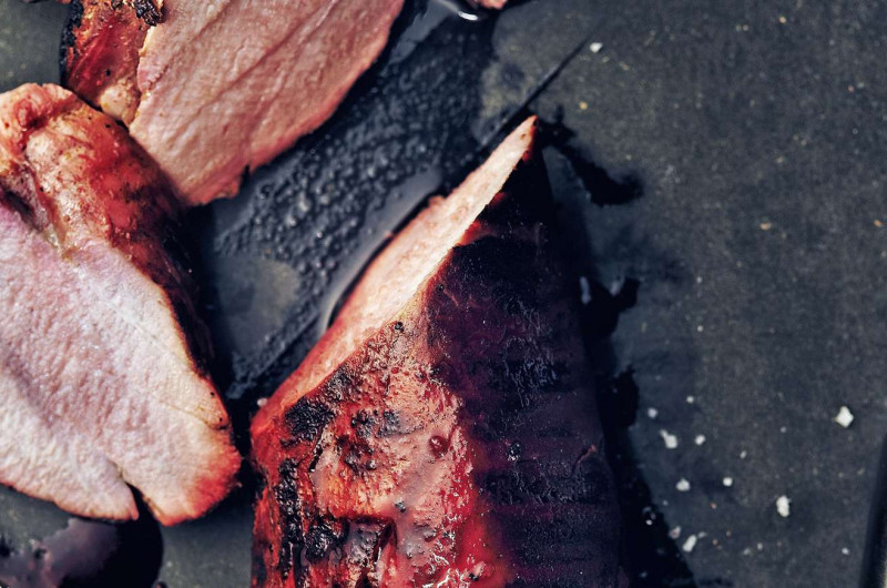 Filet mignon de porc en marinade rouge