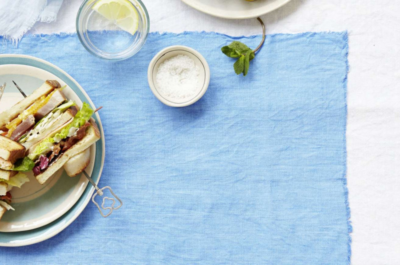 Club sandwich au poisson