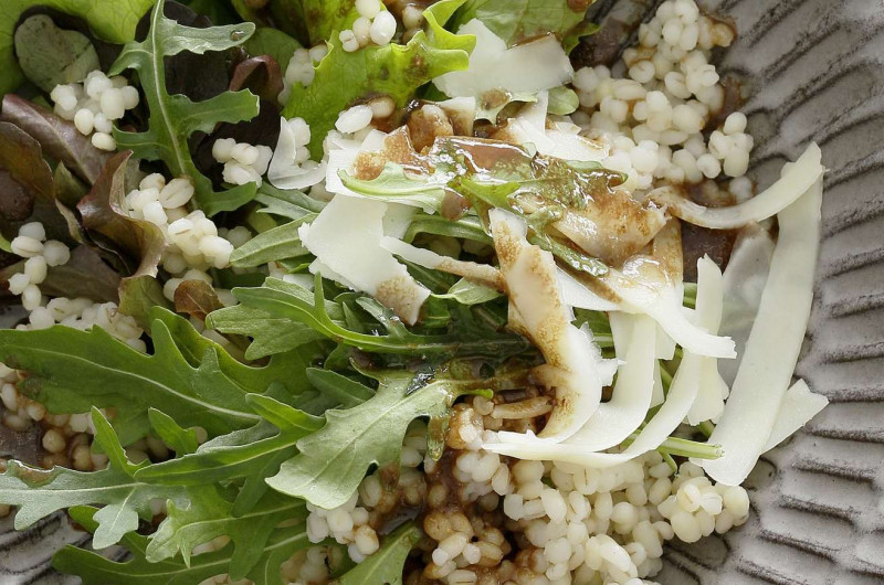 Salade d'orge perlé et roquette