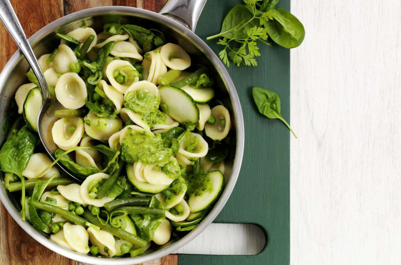 One pot pasta en vert