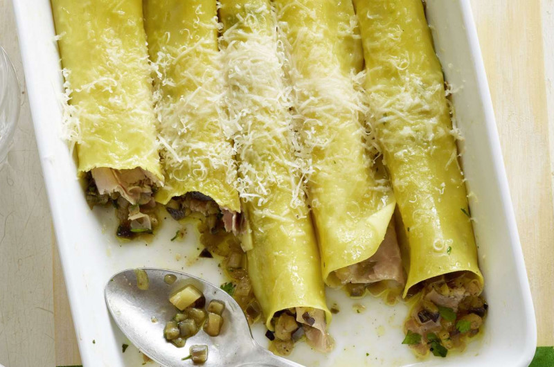 Cannelloni à l'aubergine