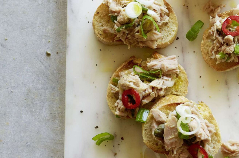Crostini au thon