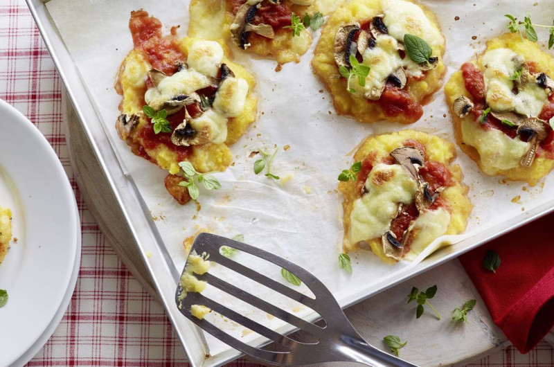 Pizzette de polenta