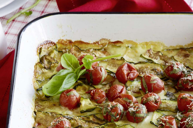 Courgettes au four