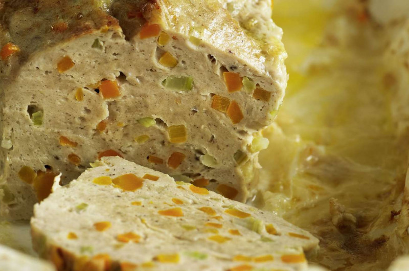 Pain de viande aux légumes