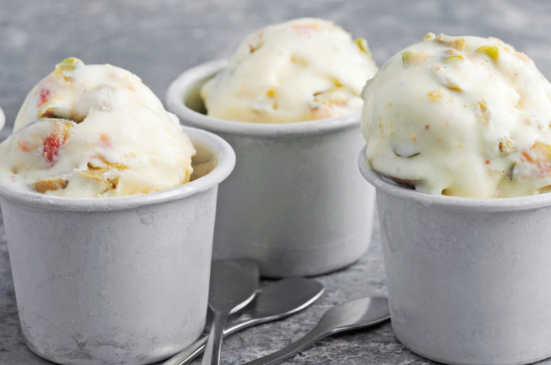 Glace aux figues et aux olives