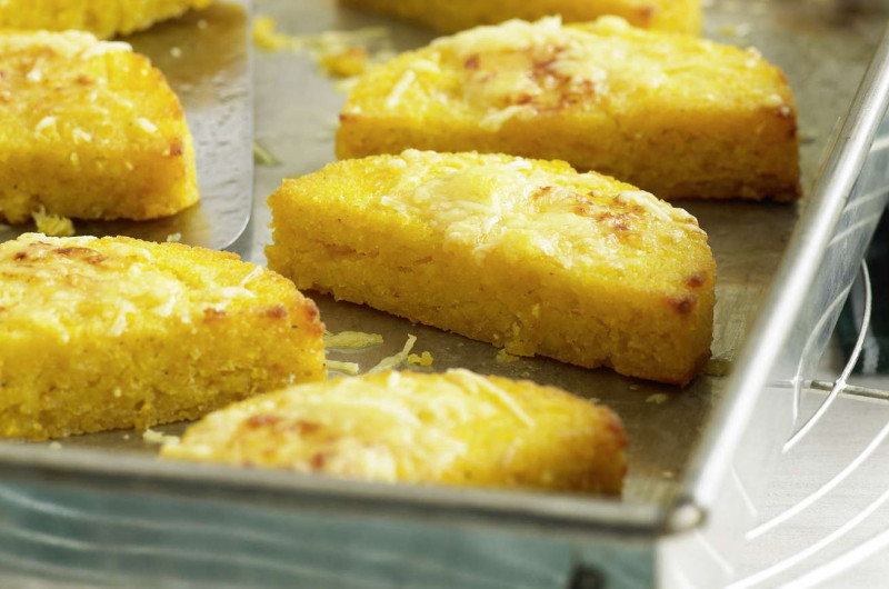 Demi-lunes de polenta