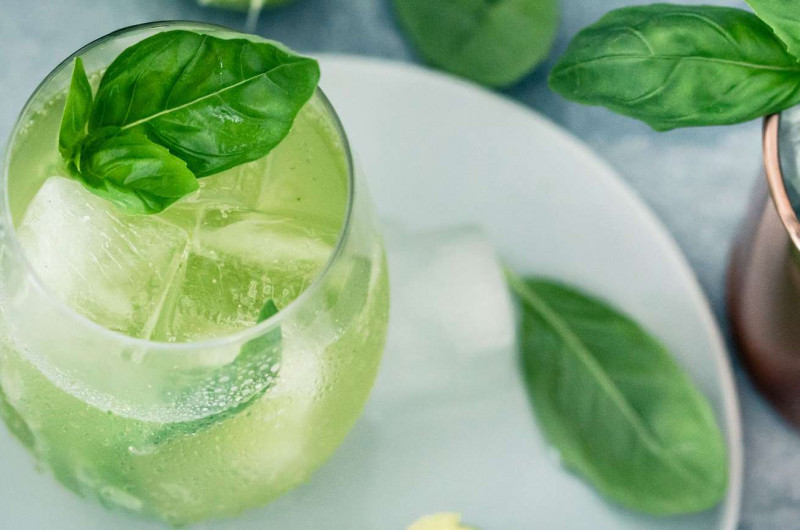 Virgin Basil Smash
