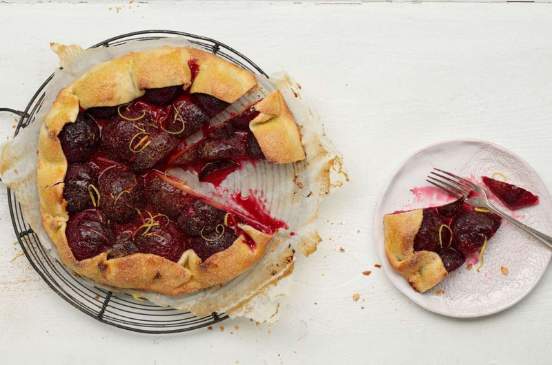 Galette aux prunes