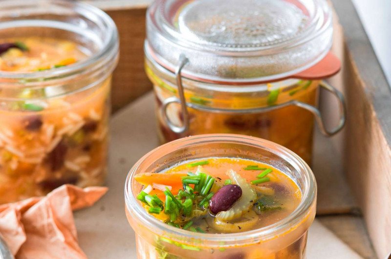 Minestrone au riz