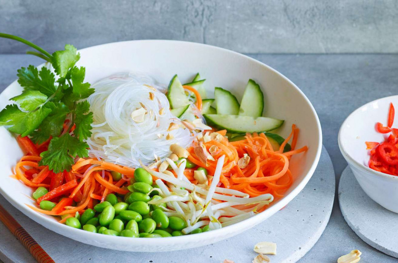 Salade thaïlandaise de vermicelles