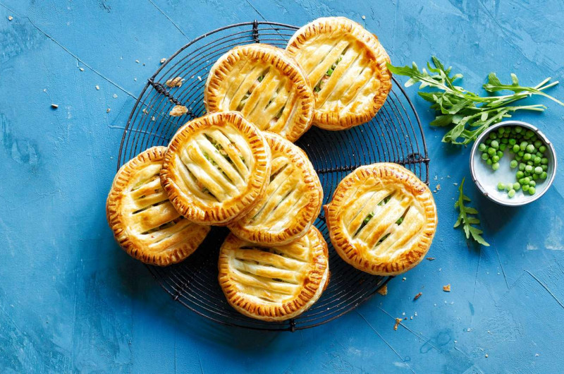 Minipies aux crevettes