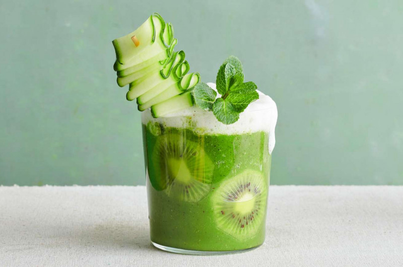 Frappé au kiwi