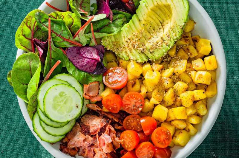 Bowl de salade de pommes de terre