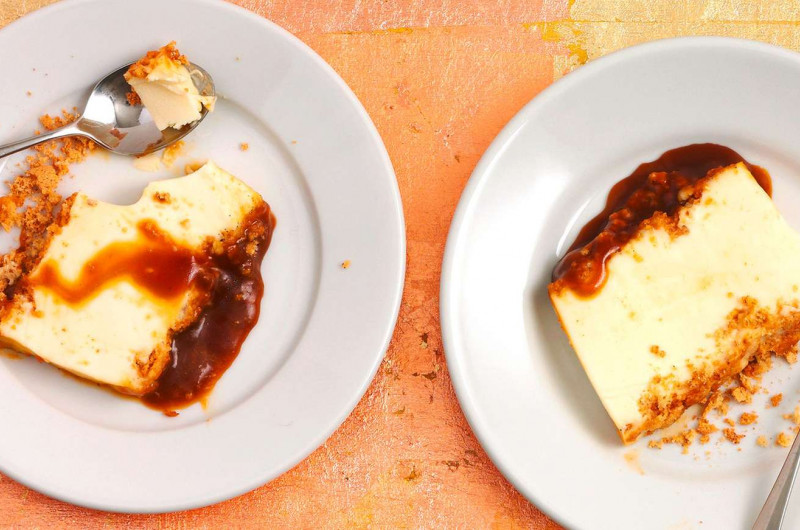 Panna cotta au caramel
