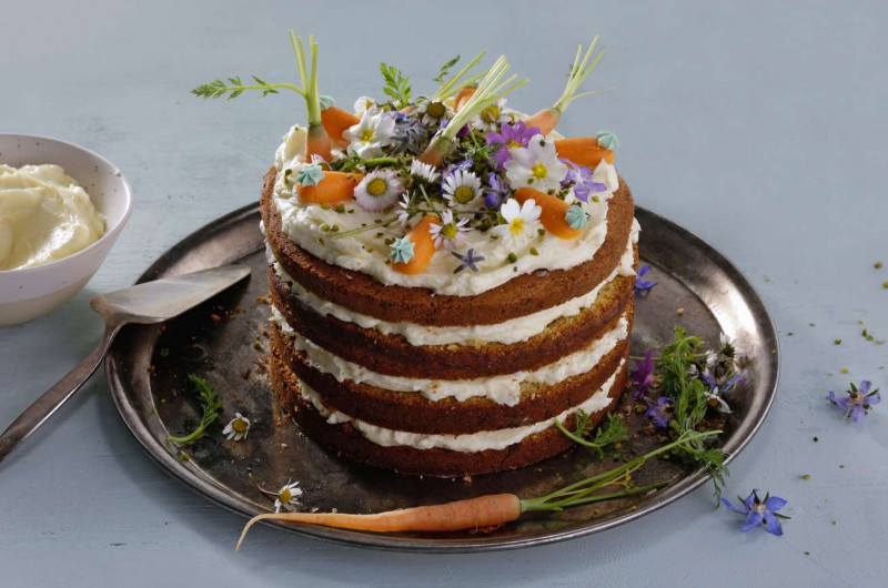 Naked cake aux carottes