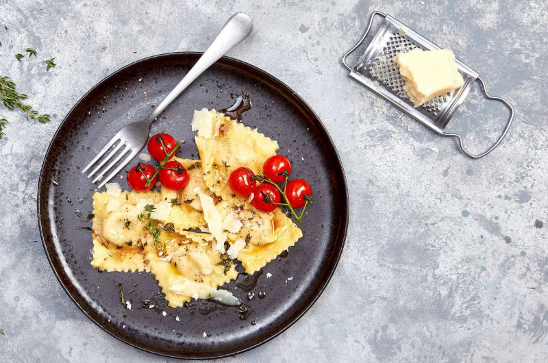 Ravioli aux saveurs méditerranéennes