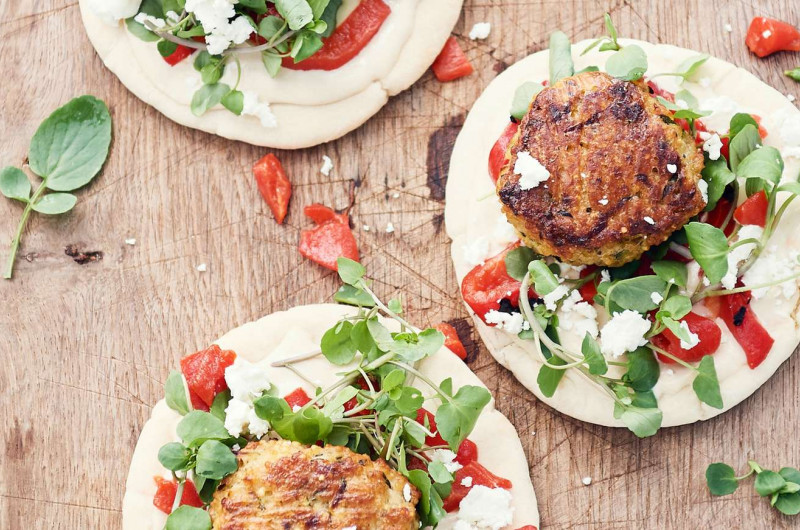 Burger au millet et aux courgettes