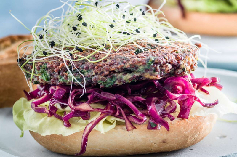 Burger de quinoa