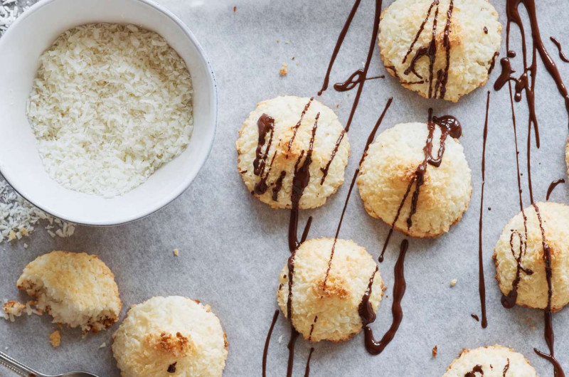 Petits macarons à la noix de coco
