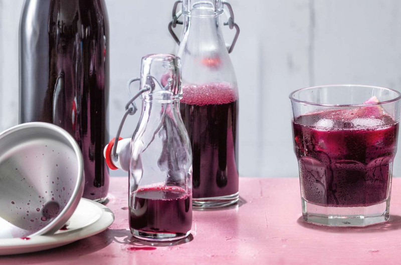 Jus de raisin maison
