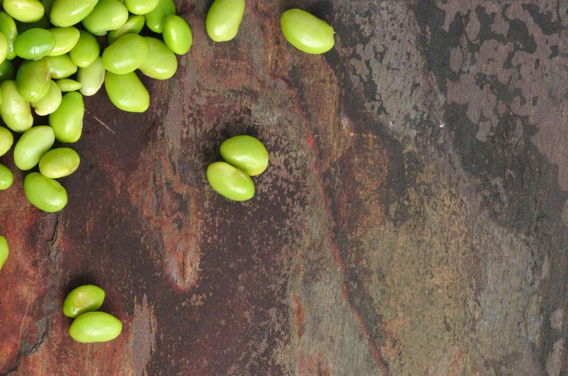 Salade d'edamame à la papaye