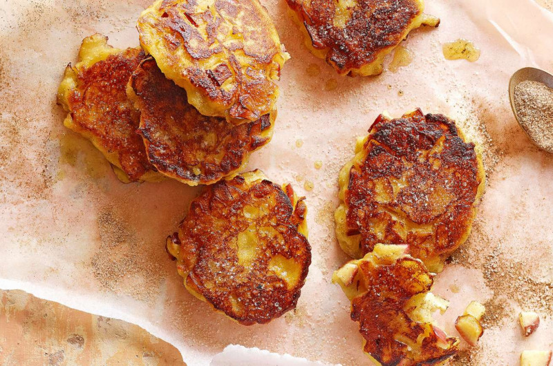 Galettes de pommes au séré