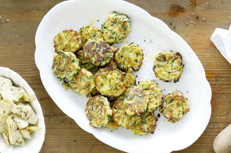 Petites galettes de courgettes
