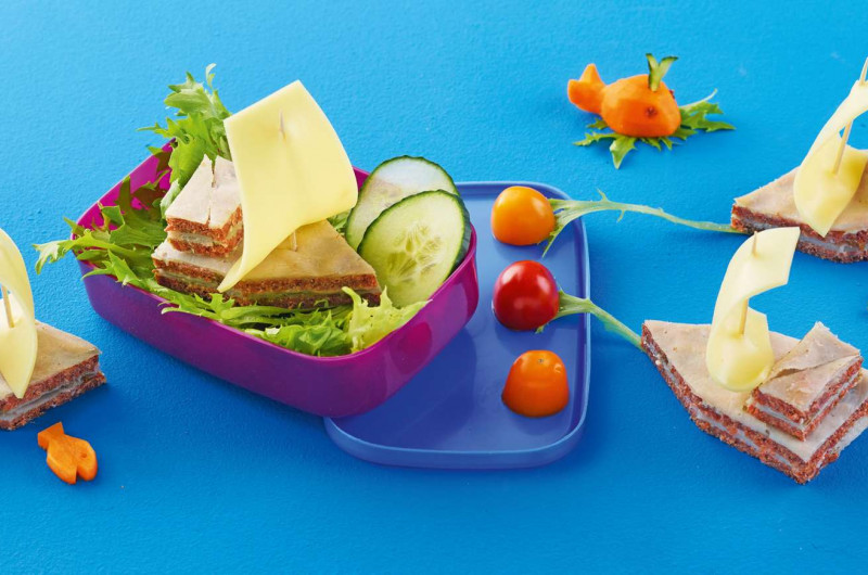 Petits bateaux sandwichs